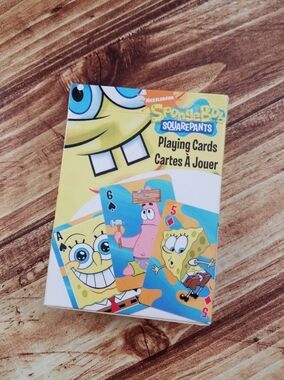 SpongeBob SquarePants Character Playing Cards Bicycle Nickelodeon